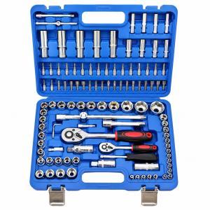 Valigetta chiavi a bussola e cricchetto set completo con inserti e bussole professionali