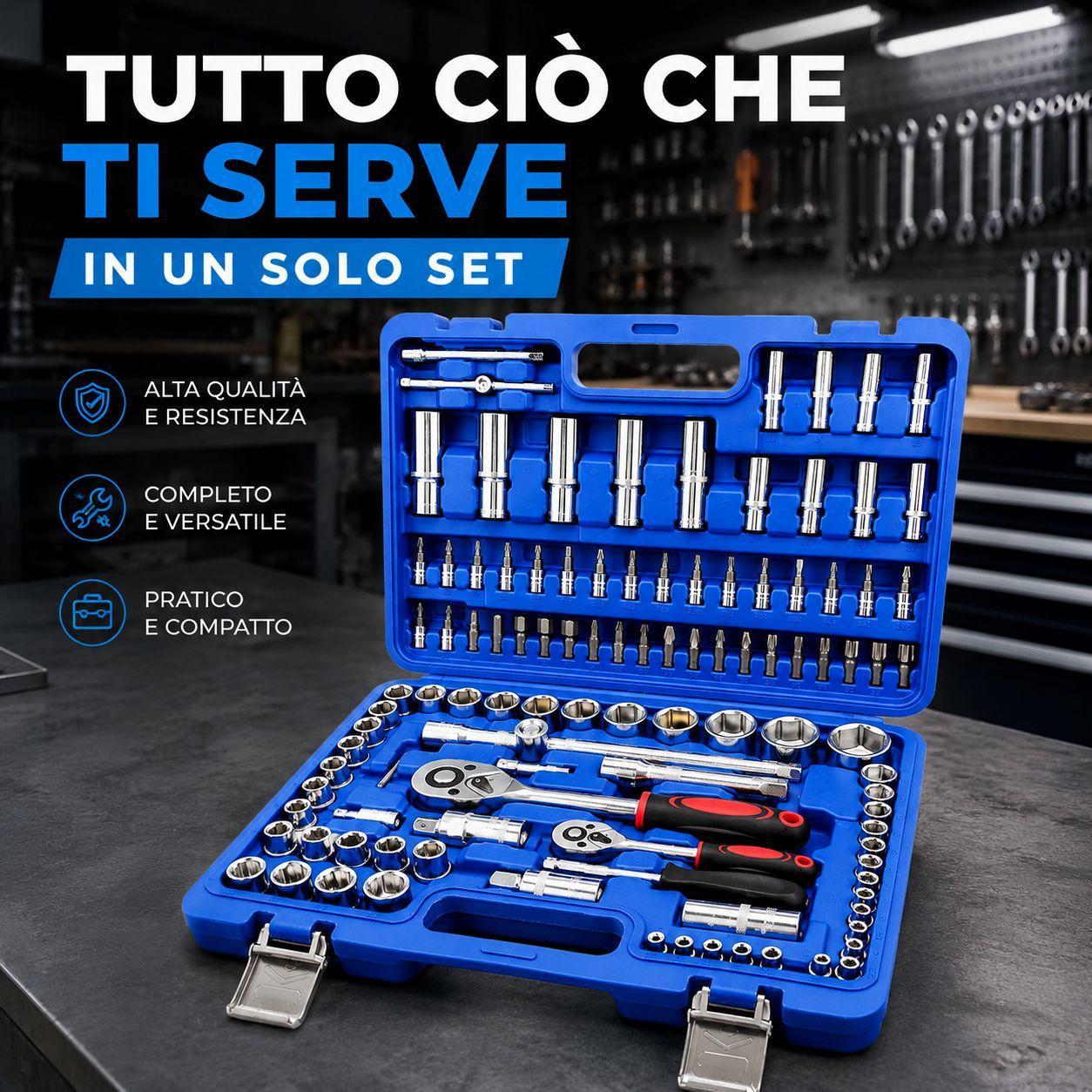 boxer valigetta chiavi a bussola e cricchetto set completo con inserti e bussole professionali - foto 2 boxer valigetta chiavi a bussola e cricchetto set completo con inserti e bussole professionali - foto 2