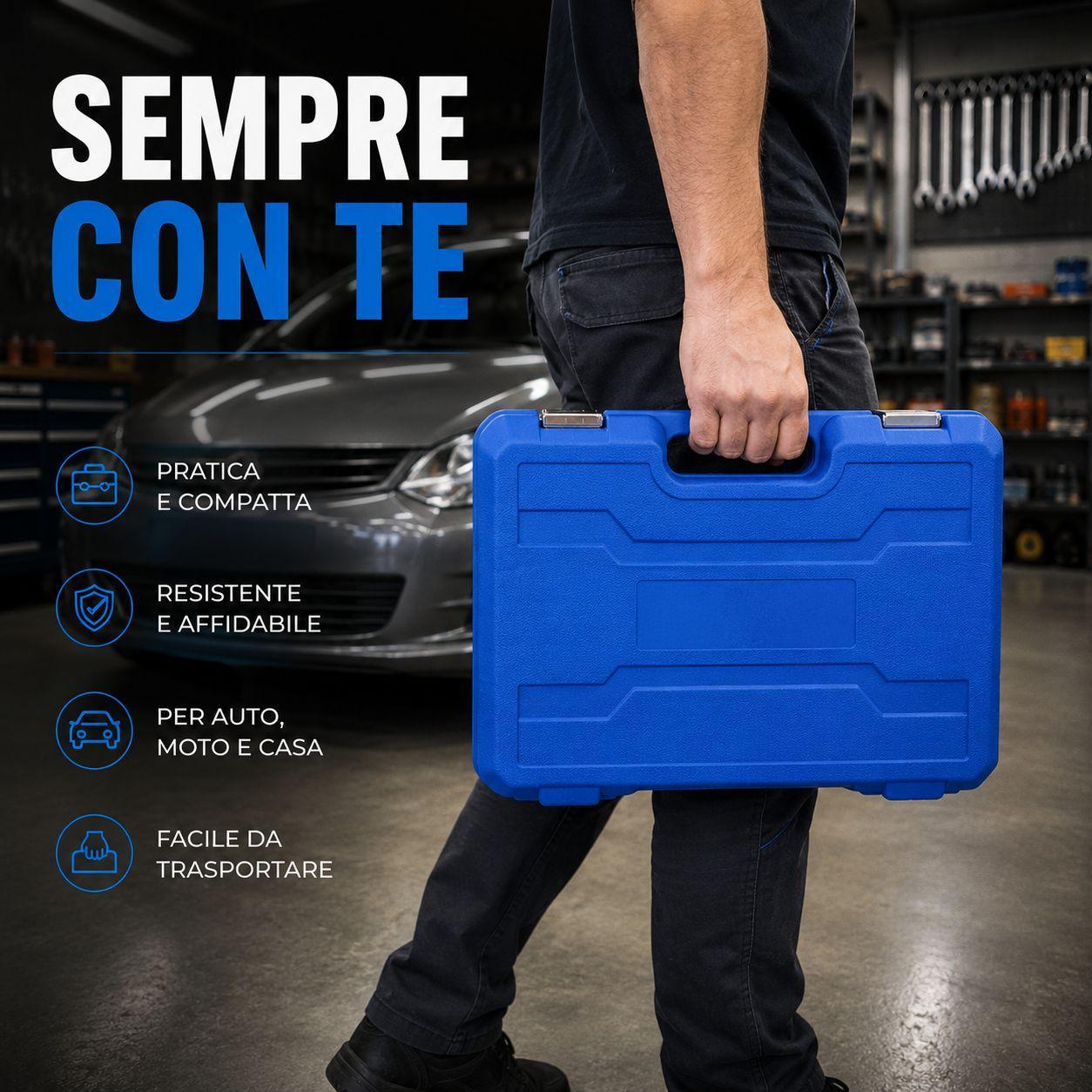 boxer valigetta chiavi a bussola e cricchetto set completo con inserti e bussole professionali - foto 4 boxer valigetta chiavi a bussola e cricchetto set completo con inserti e bussole professionali - foto 4