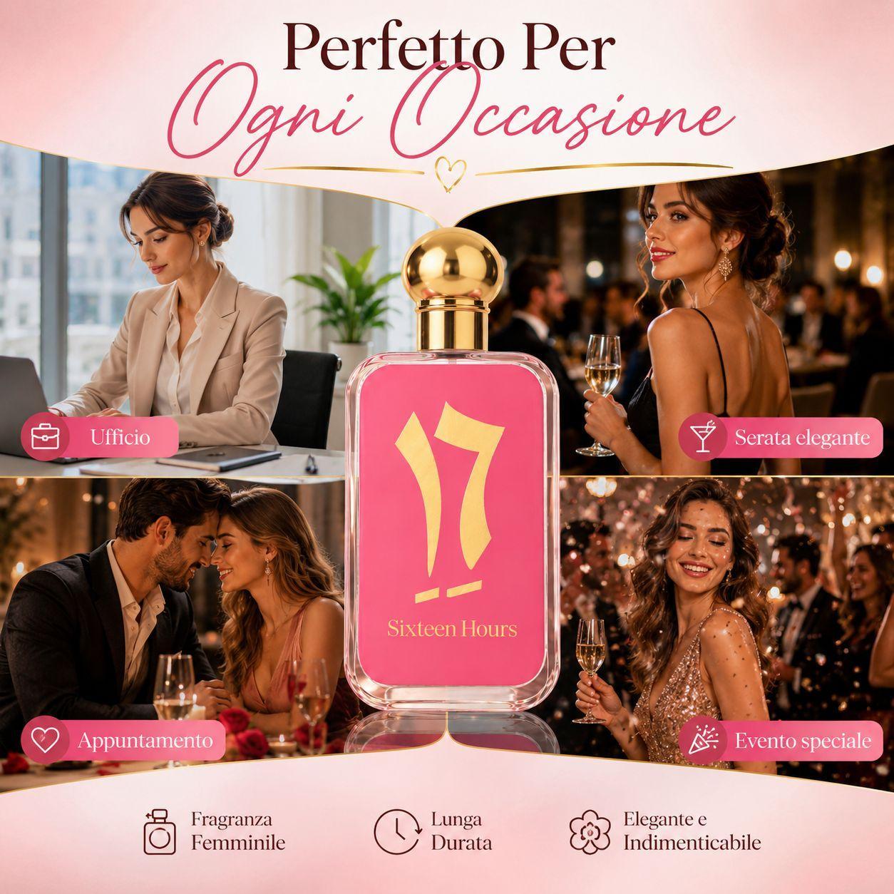  profumo da donna sixteen hours eau de parfum 100ml - foto 4