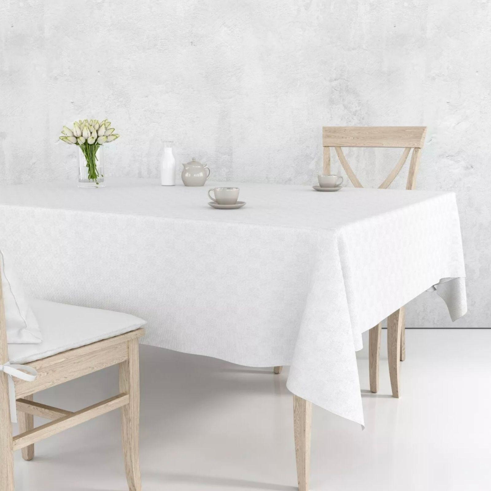 mastro bianco tovaglia jacquard 140x420 (x24 persone) (colore spedito in base a giacenza) - foto 2 mastro bianco tovaglia jacquard 140x420 (x24 persone) (colore spedito in base a giacenza) - foto 2