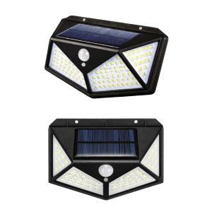 Faretto da parete con pannello solare 20w
