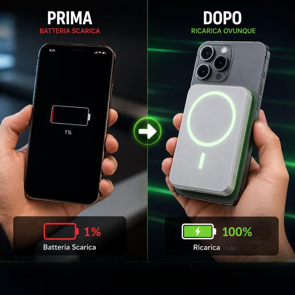 power bank magnetico 12000mah - foto 4 power bank magnetico 12000mah - foto 4