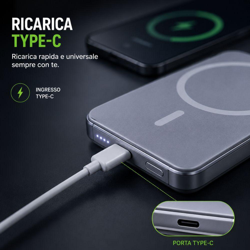 power bank magnetico 12000mah - foto 5 power bank magnetico 12000mah - foto 5