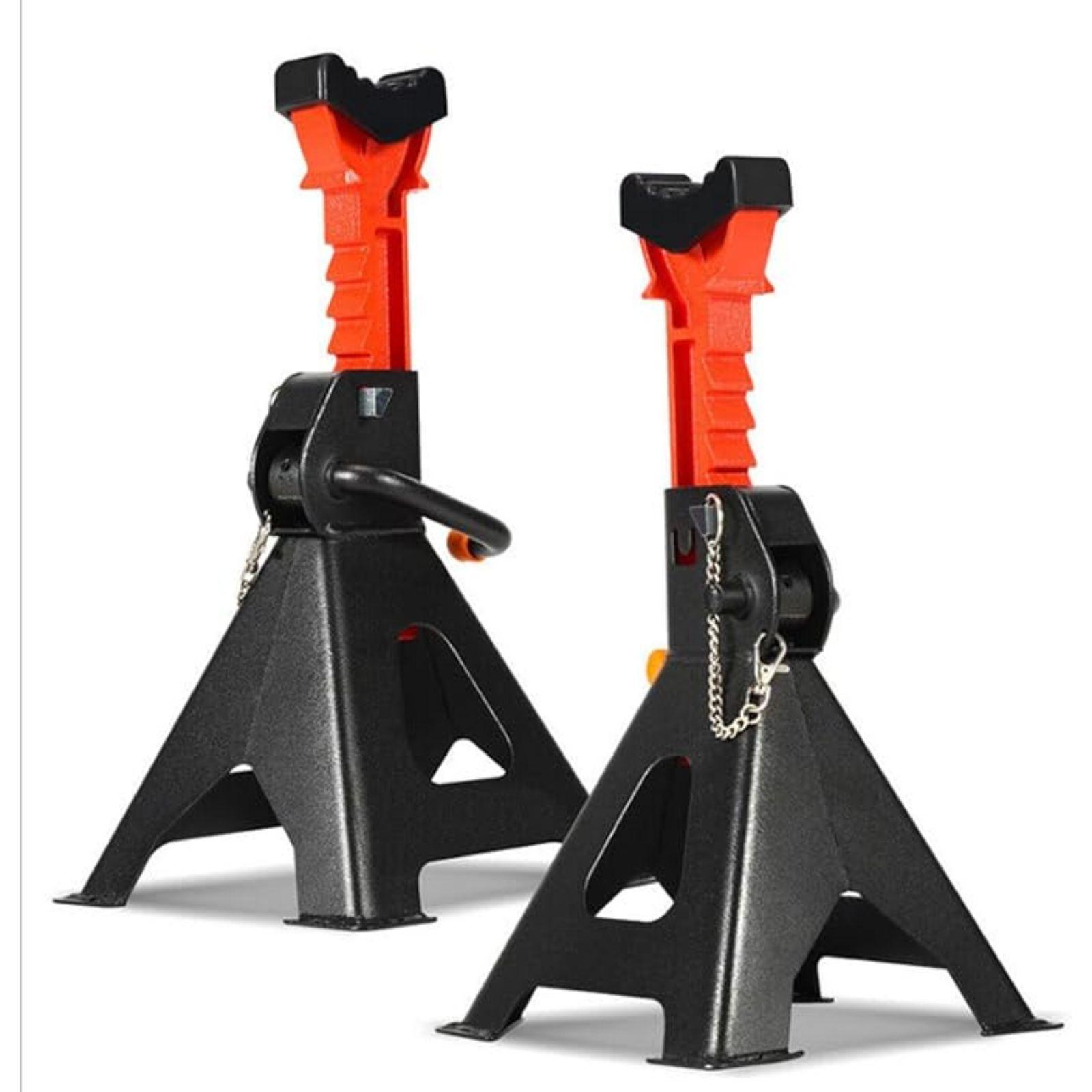 set di 2 cavalletti di supporto da max 3 ton. ciascuno - foto 1 set di 2 cavalletti di supporto da max 3 ton. ciascuno - foto 1