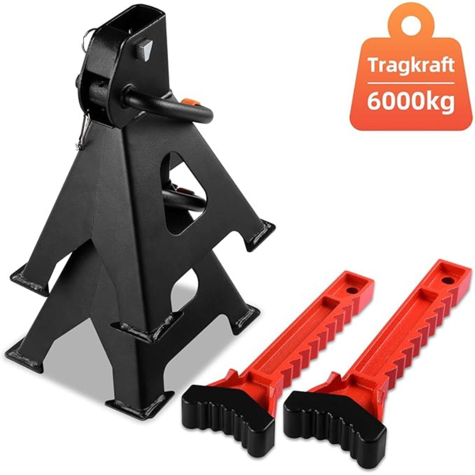 set di 2 cavalletti di supporto da max 3 ton. ciascuno - foto 2 set di 2 cavalletti di supporto da max 3 ton. ciascuno - foto 2