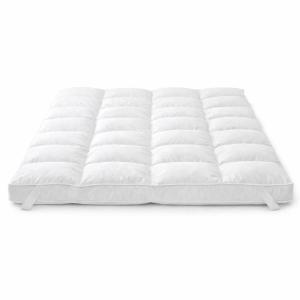 Cubrecama acolchado ergonómico para cama de matrimonio con relleno de silicona