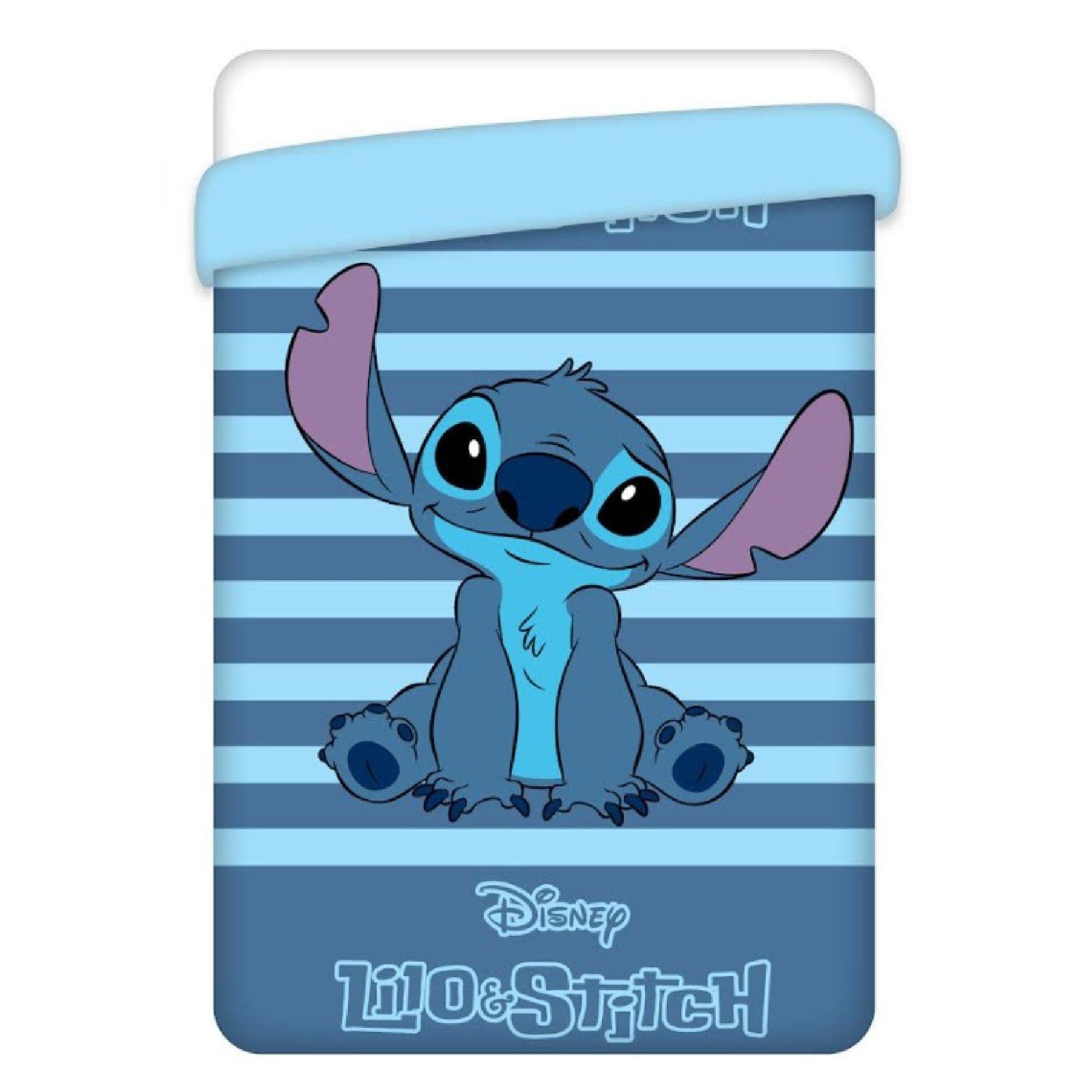 disney trapunta letto singolo disney stitch blu 170 x 260 cm - foto 2