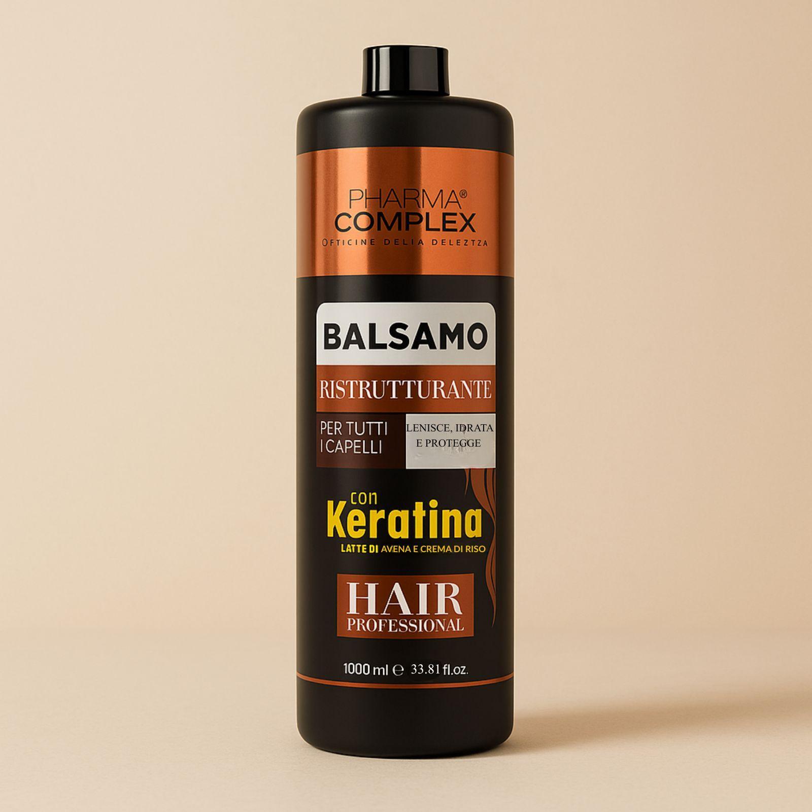 pharma complex balsamo ristrutturante con keratina 1000ml - foto 1 pharma complex balsamo ristrutturante con keratina 1000ml - foto 1