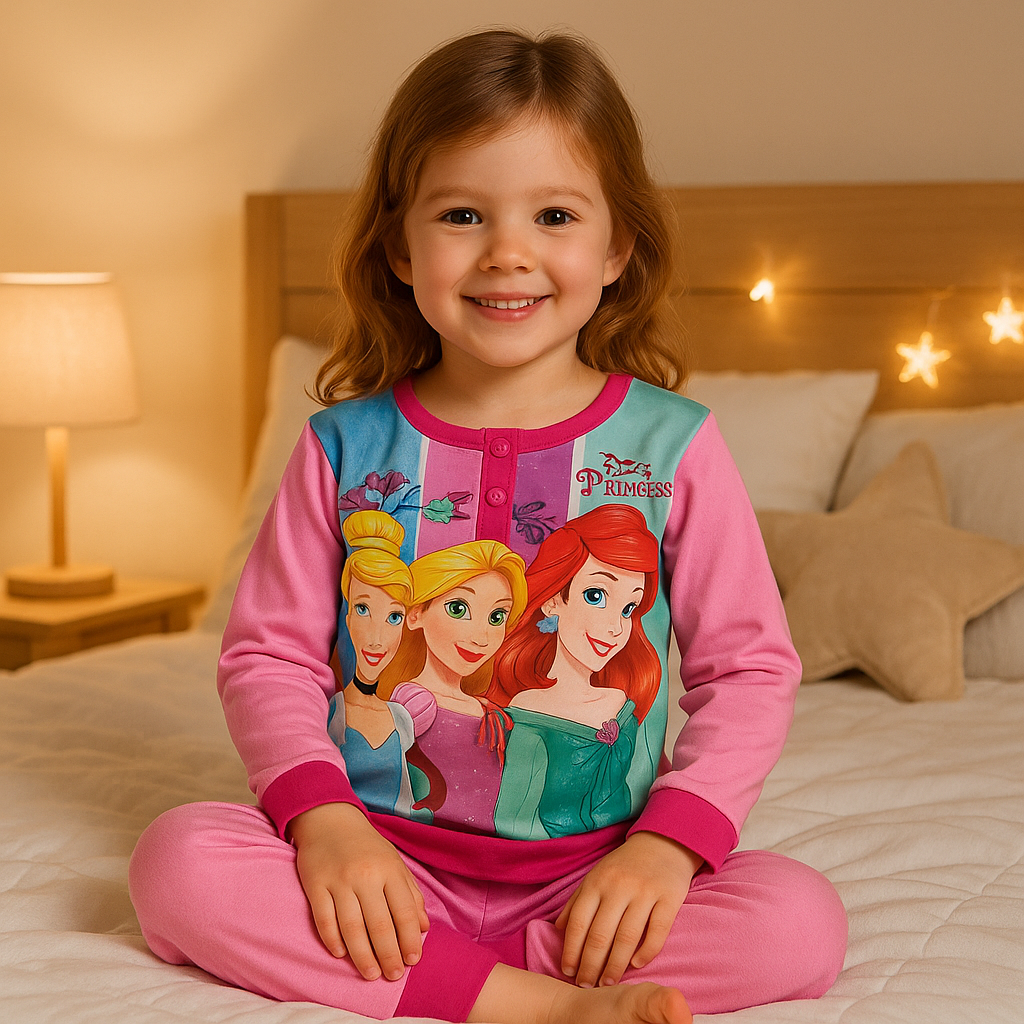 disney pigiama bimba principesse disney - foto 1