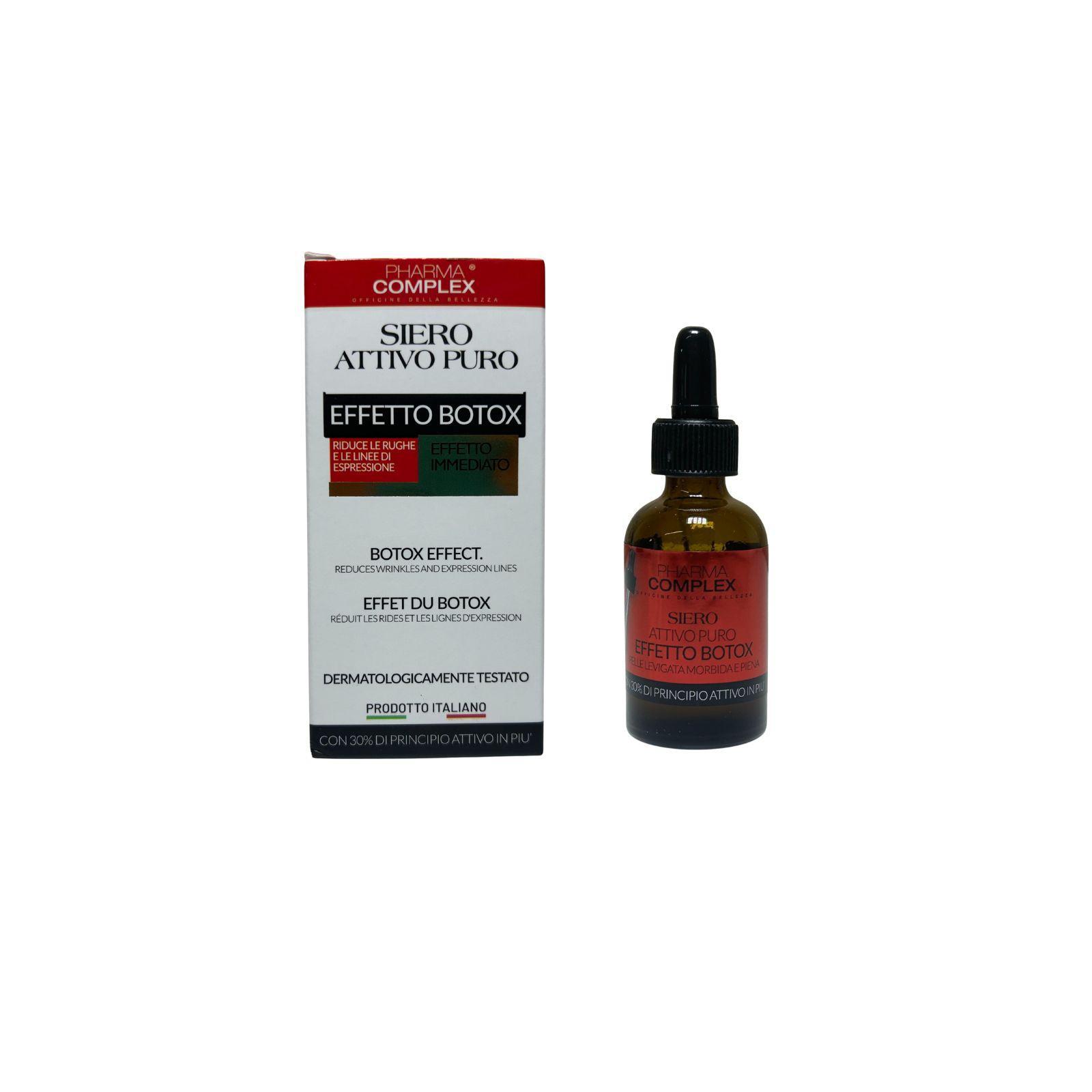 pharma complex siero attivo puro effetto botox 30 ml - foto 2