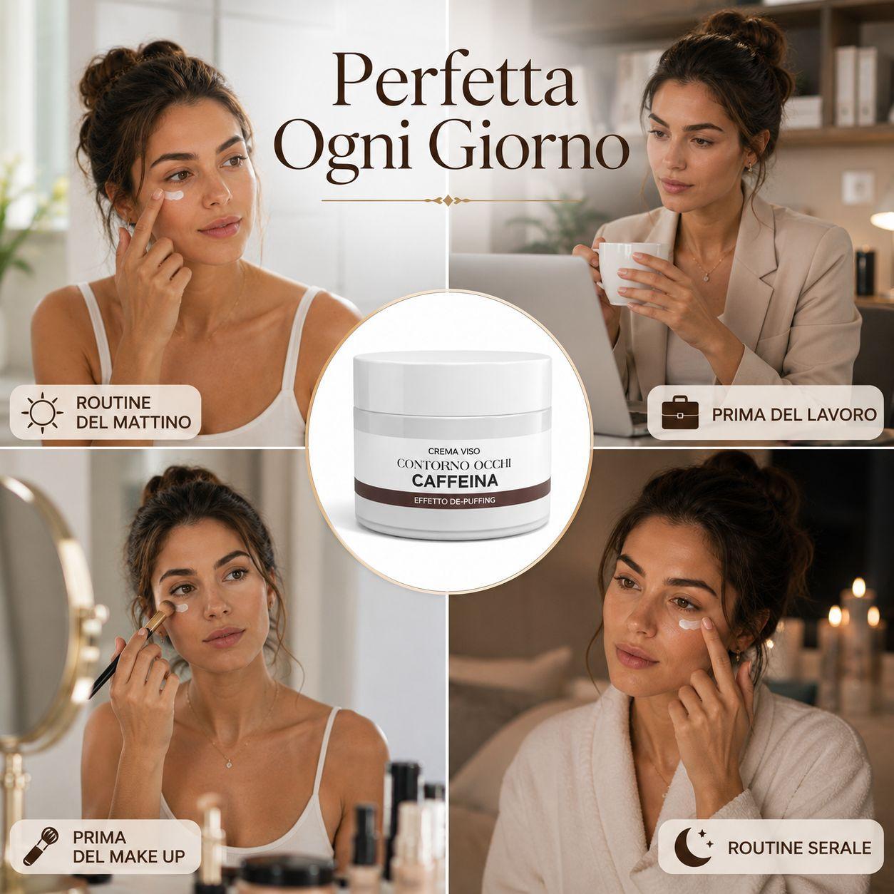 crema viso contorno occhi alla caffeina effetto de puffing - foto 4 crema viso contorno occhi alla caffeina effetto de puffing - foto 4