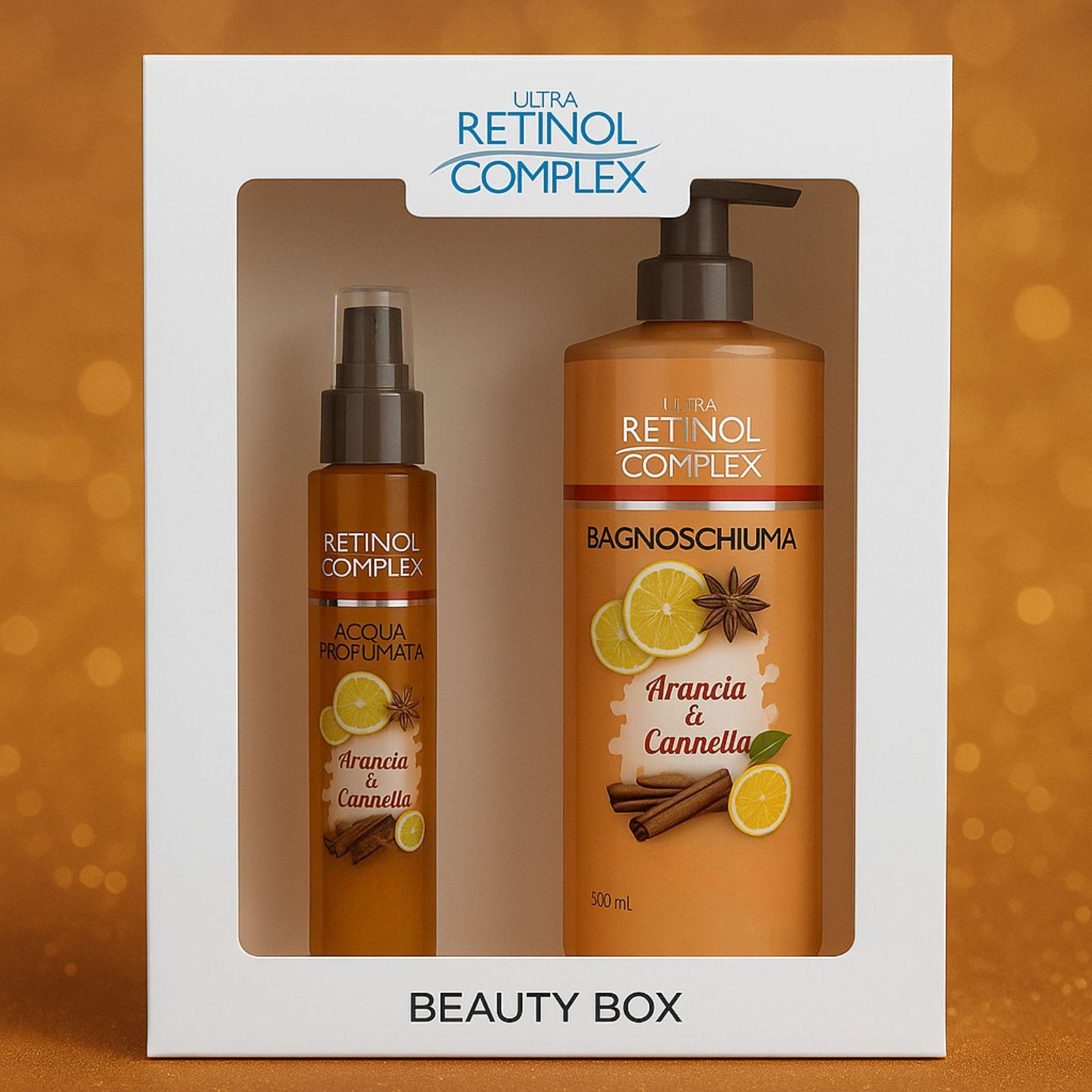 retinol complex set retinol complex arancia e cannella - foto 1