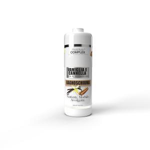 Bagnoschiuma vaniglia e cannella 1000ml.