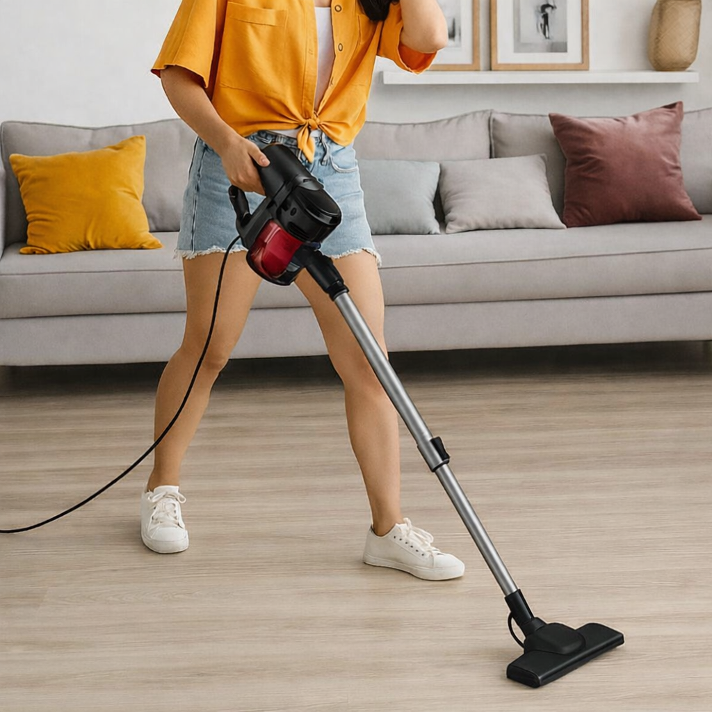  scopa elettrica aspirapolvere con filo 600w - foto 3