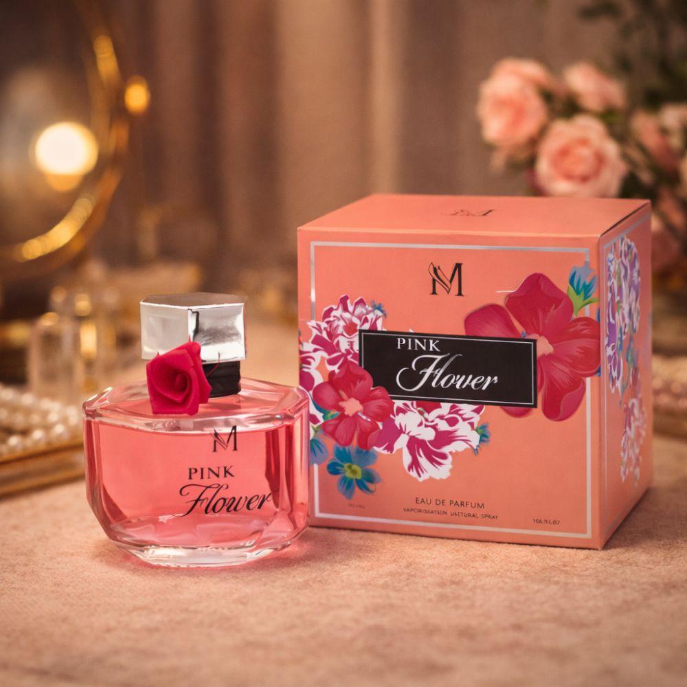  profumo donna pink flower eau de parfum 100 ml fragranza delicata e raffinata - foto 3