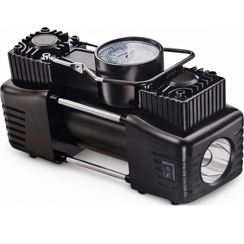 compressore aria portatile cordless 88vf 12v con manometro analogico e luce led integrata - foto 1 compressore aria portatile cordless 88vf 12v con manometro analogico e luce led integrata - foto 1