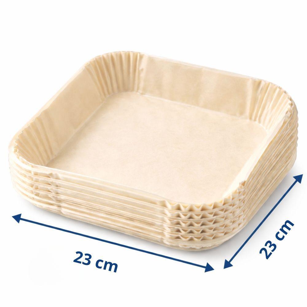 Confezione da 150 fogli antiaderenti per friggitrice ad aria 23x23 cm