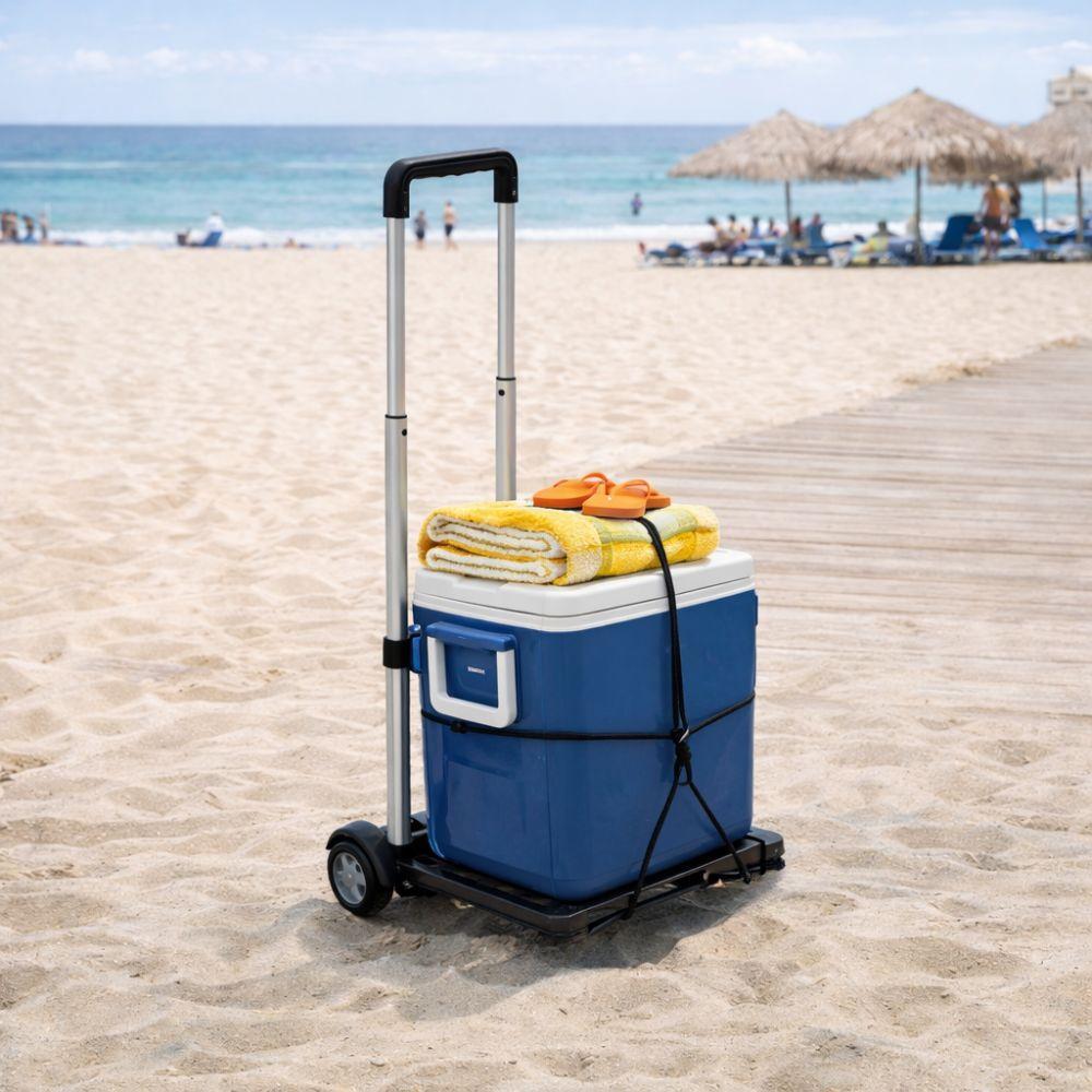 trolley multiuso pieghevole portatile salvaspazio 90x24x30 cm - foto 5 trolley multiuso pieghevole portatile salvaspazio 90x24x30 cm - foto 5