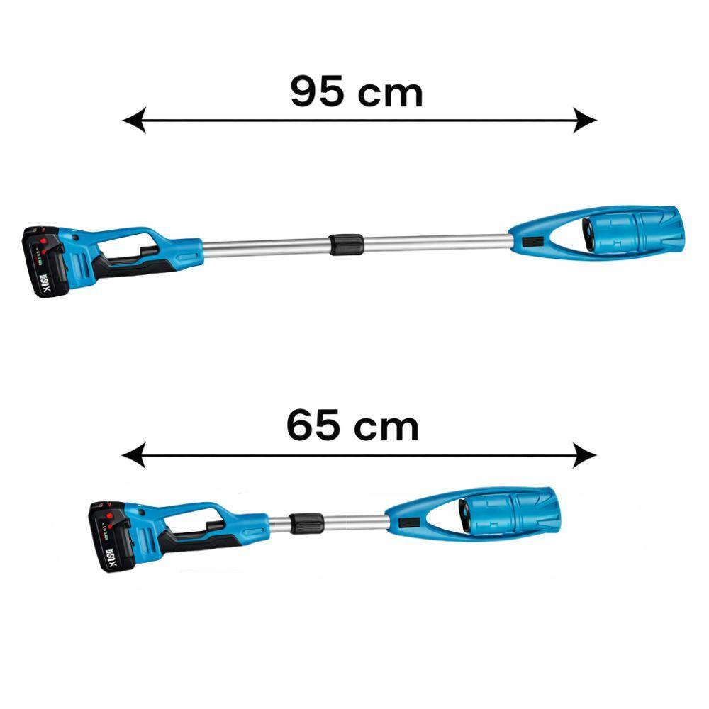 soffiatore telescopico per neve e foglie, potenza mobilita e praticita in un unico strumento - foto 2