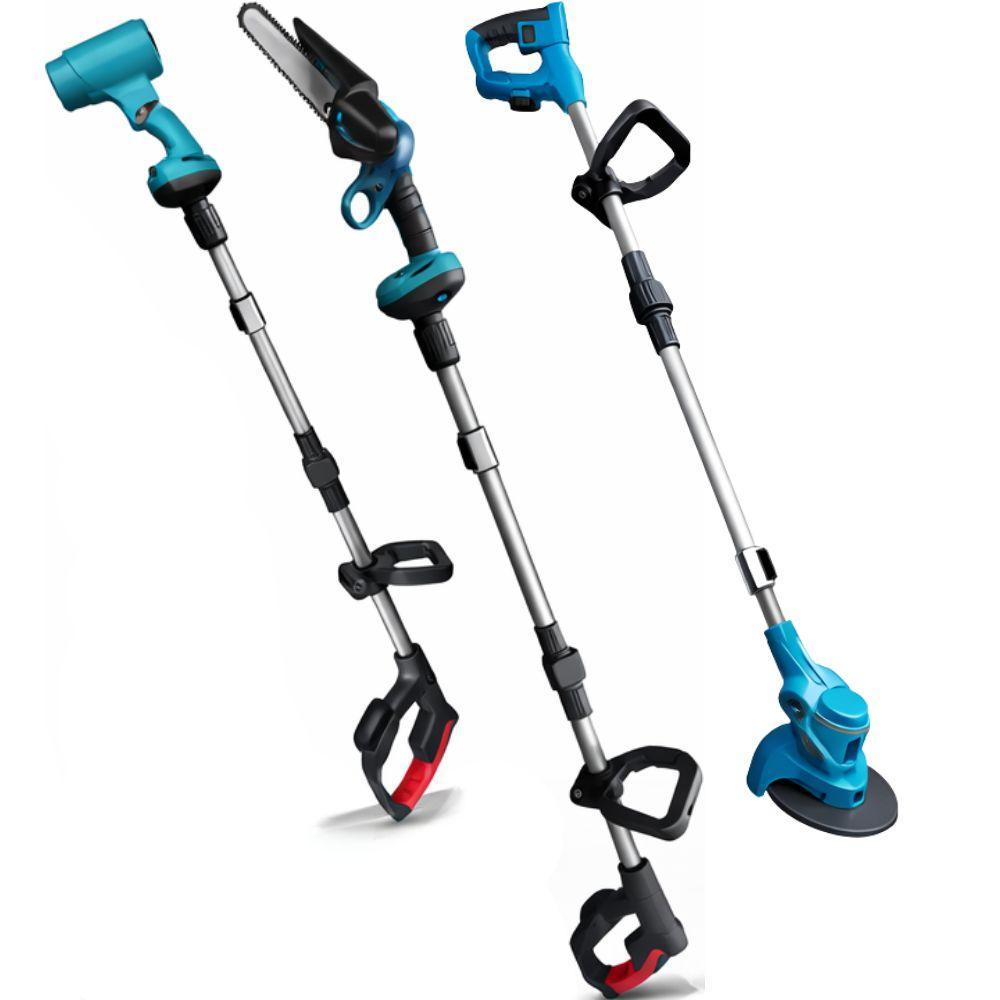 kit motosega tagliabordi e soffiatore multifunzione da giardinaggio 4 in 1 con asta telescopica - foto 2 kit motosega tagliabordi e soffiatore multifunzione da giardinaggio 4 in 1 con asta telescopica - foto 2
