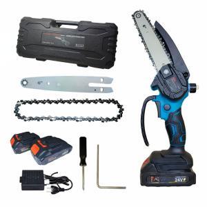 Motosega a batteria 24v 6” cordless con accessori e valigetta