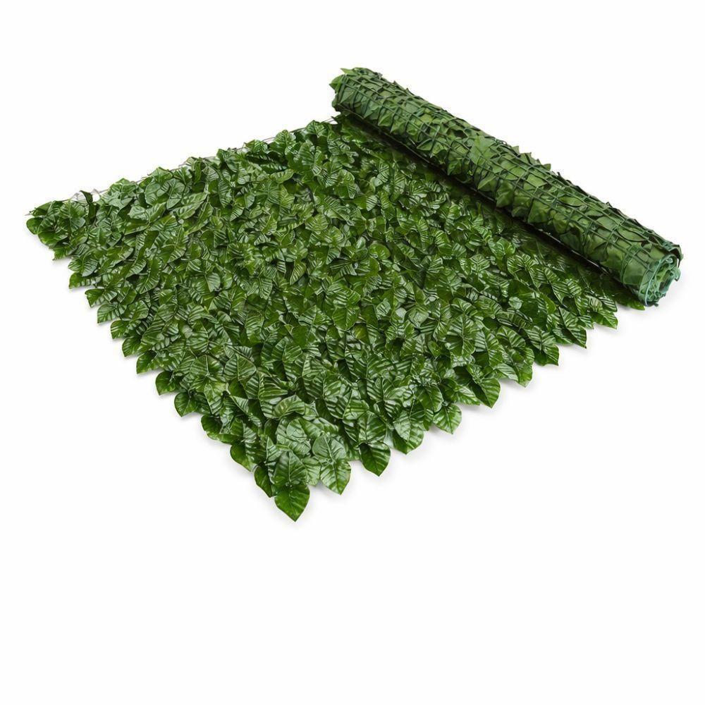 siepe artificiale sempreverde privacy 1x3 metri, edera finta per balcone recinzione giardino - foto 1 siepe artificiale sempreverde privacy 1x3 metri, edera finta per balcone recinzione giardino - foto 1
