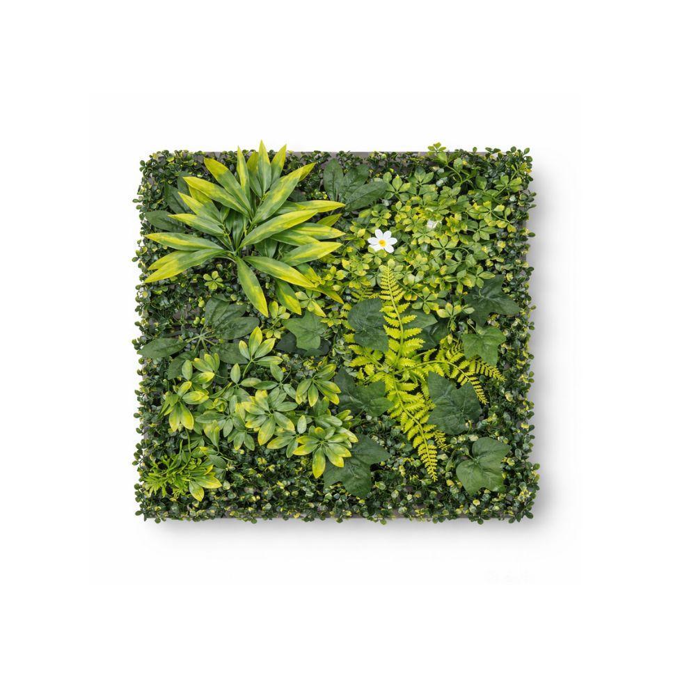  siepe artificiale modulo 50x50 cm effetto verde naturale - foto 1