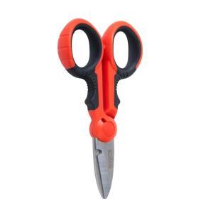 Forbici da elettricista isolate 15 cm con manico soft grip