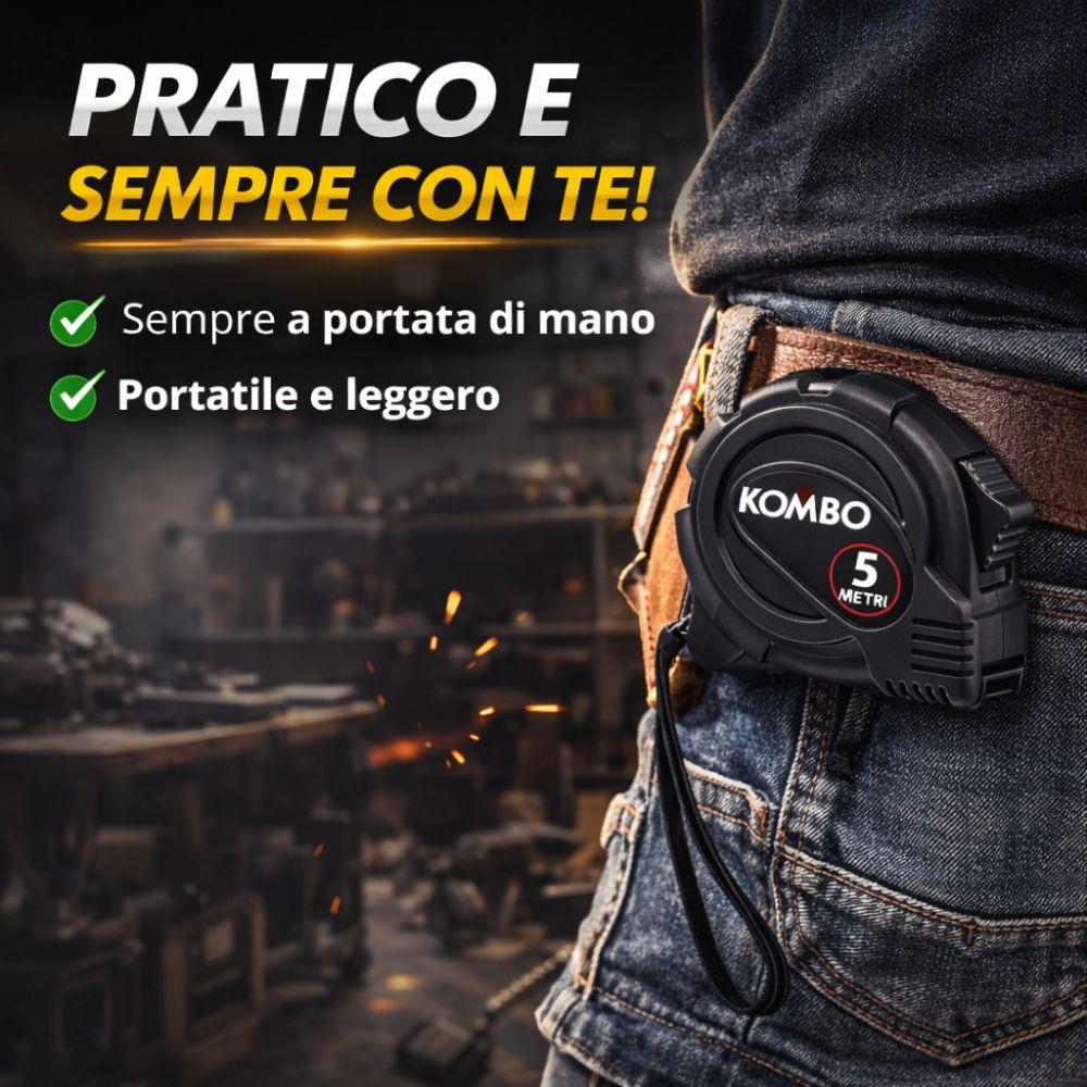 metro flessibile autorientrante 5 metri con clip e laccio - foto 4 metro flessibile autorientrante 5 metri con clip e laccio - foto 4