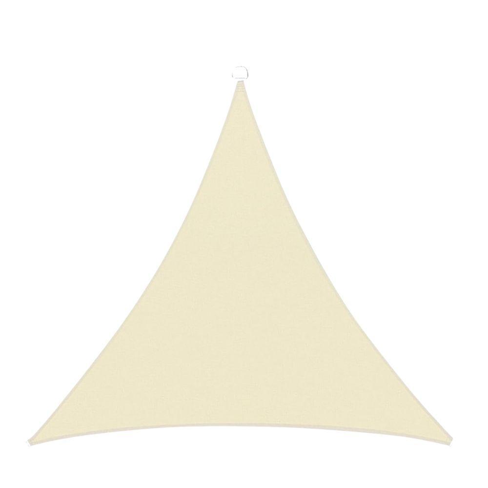  vela ombreggiante triangolare 300x300x300 cm telo parasole per giardino terrazza piscina - foto 1