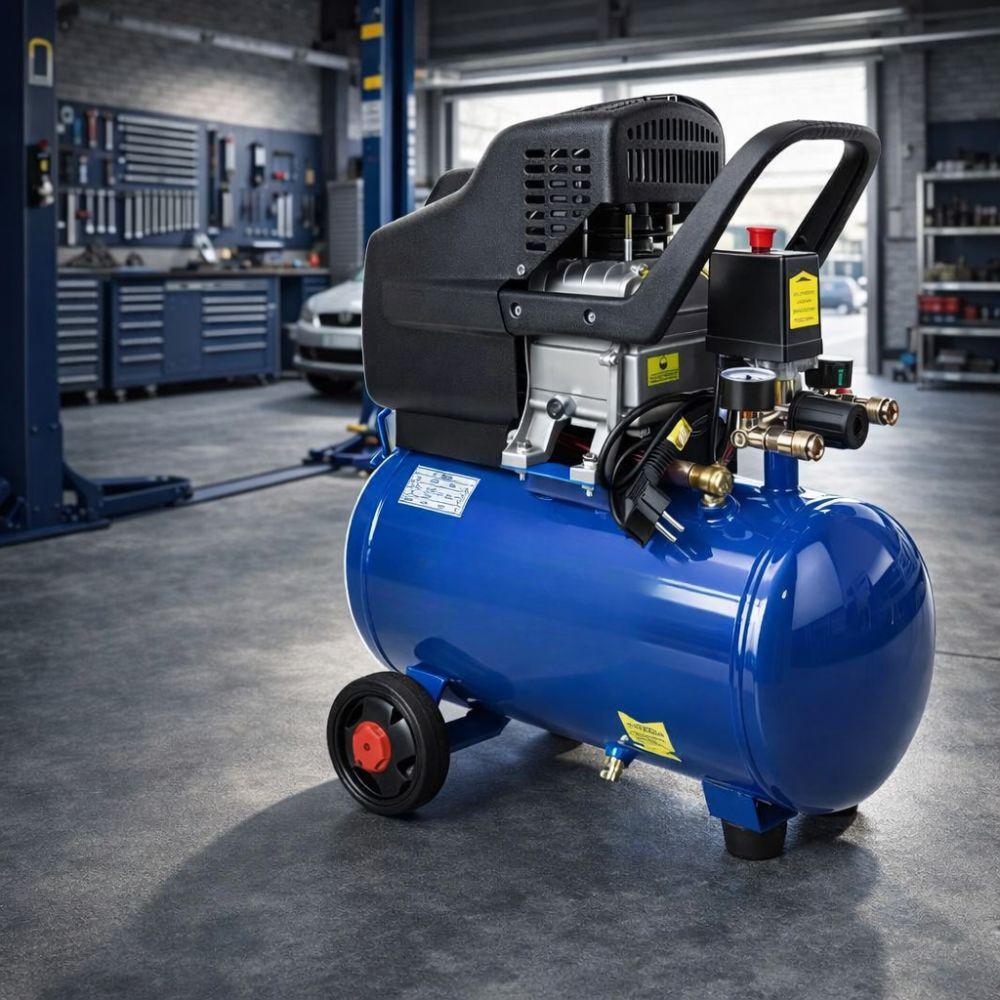 compressore aria da 30l 1.8 kw 230v - foto 2 compressore aria da 30l 1.8 kw 230v - foto 2