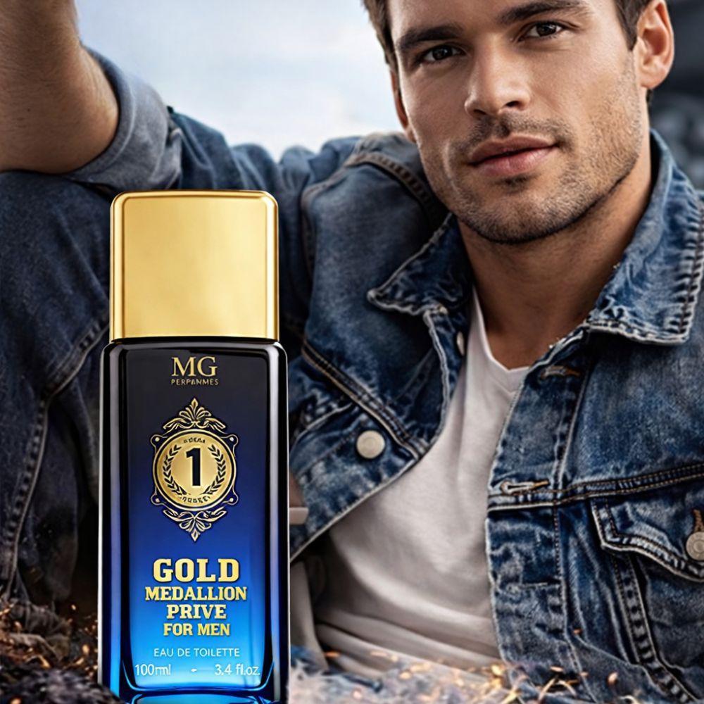 profumo uomo gold medallion prive 100ml eau de toilette - foto 3 profumo uomo gold medallion prive 100ml eau de toilette - foto 3