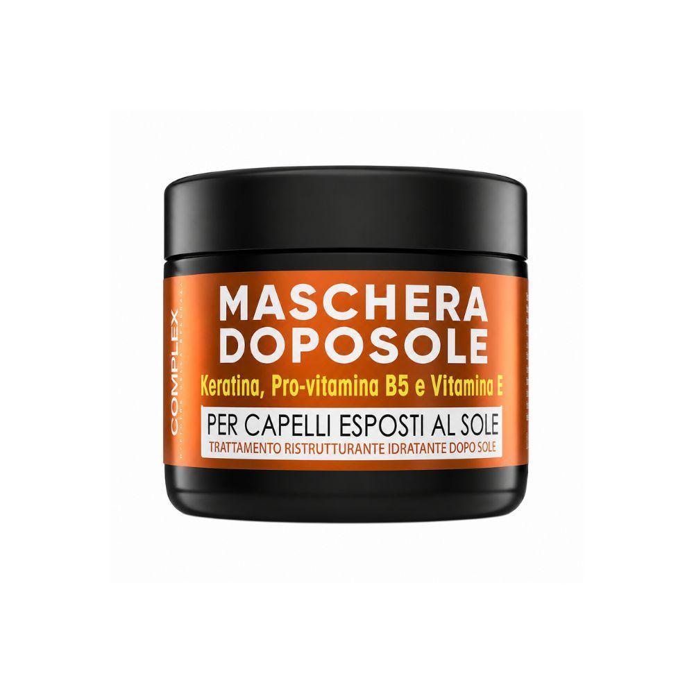 maschera doposole capelli ristrutturante con cheratina, pro-vitamina b5 e vitamina e - foto 1 maschera doposole capelli ristrutturante con cheratina, pro-vitamina b5 e vitamina e - foto 1