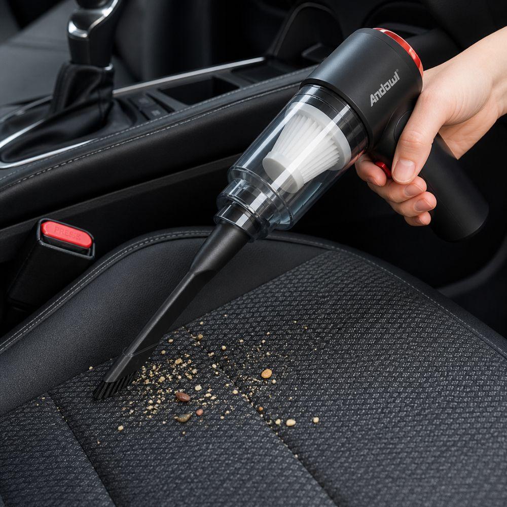  aspiratore portatile 2 in 1 senza fili – mini aspirapolvere auto e casa compatto e potente - foto 3
