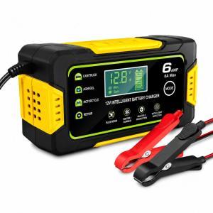 Caricabatterie intelligente  per auto moto camper barca con display lcd
