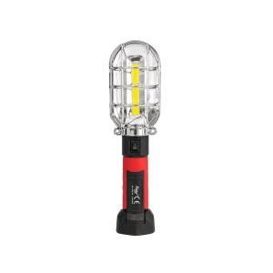 Lampada led portatile da lavoro ricaricabile con base magnetica e gancio 360° luce officina alta luminosità