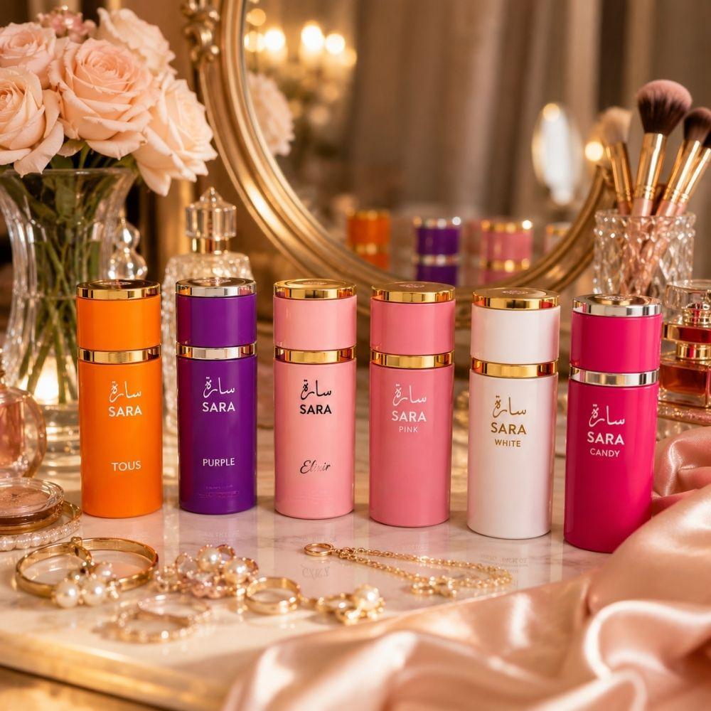 mini collection sara 25ml profumi donna set fragranze eleganti e persistenti formato tascabile - foto 5 Set Mini Collection SARA 25ml con flaconi di profumi donna eleganti e persistenti in formato tascabile