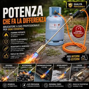 Cannello bruciatore professionale