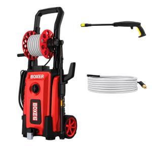 Idropulitrice ad alta pressione  con avvolgitubo automatico kit completo per auto moto cortili e giardino