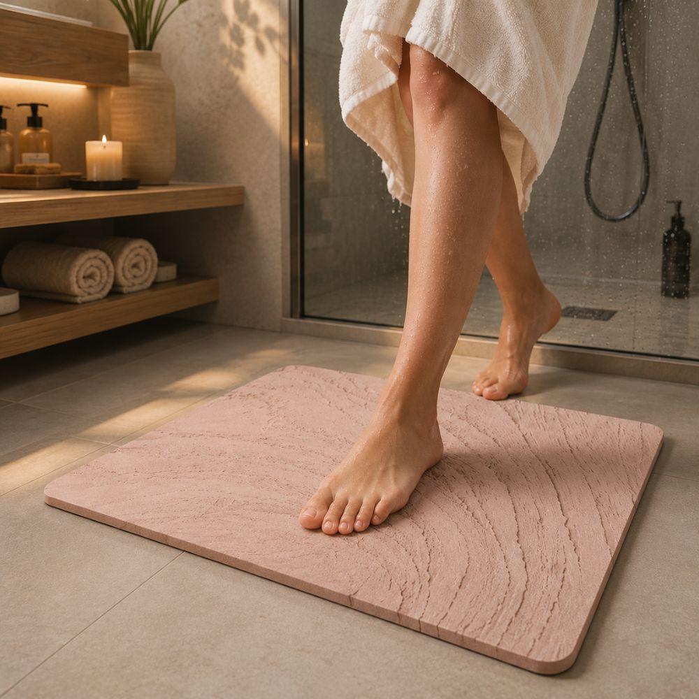 tappeto bagno in pietra lavica assorbente antiscivolo design moderno - foto 4 tappeto bagno in pietra lavica assorbente antiscivolo design moderno - foto 4