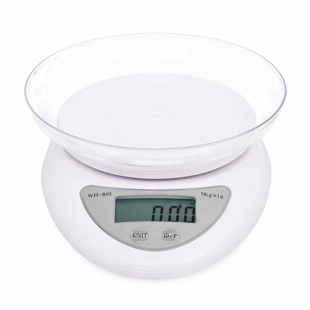  bilancia da cucina digitale elettronica con ciotola removibile display lcd e misurazione di precisione - foto 1