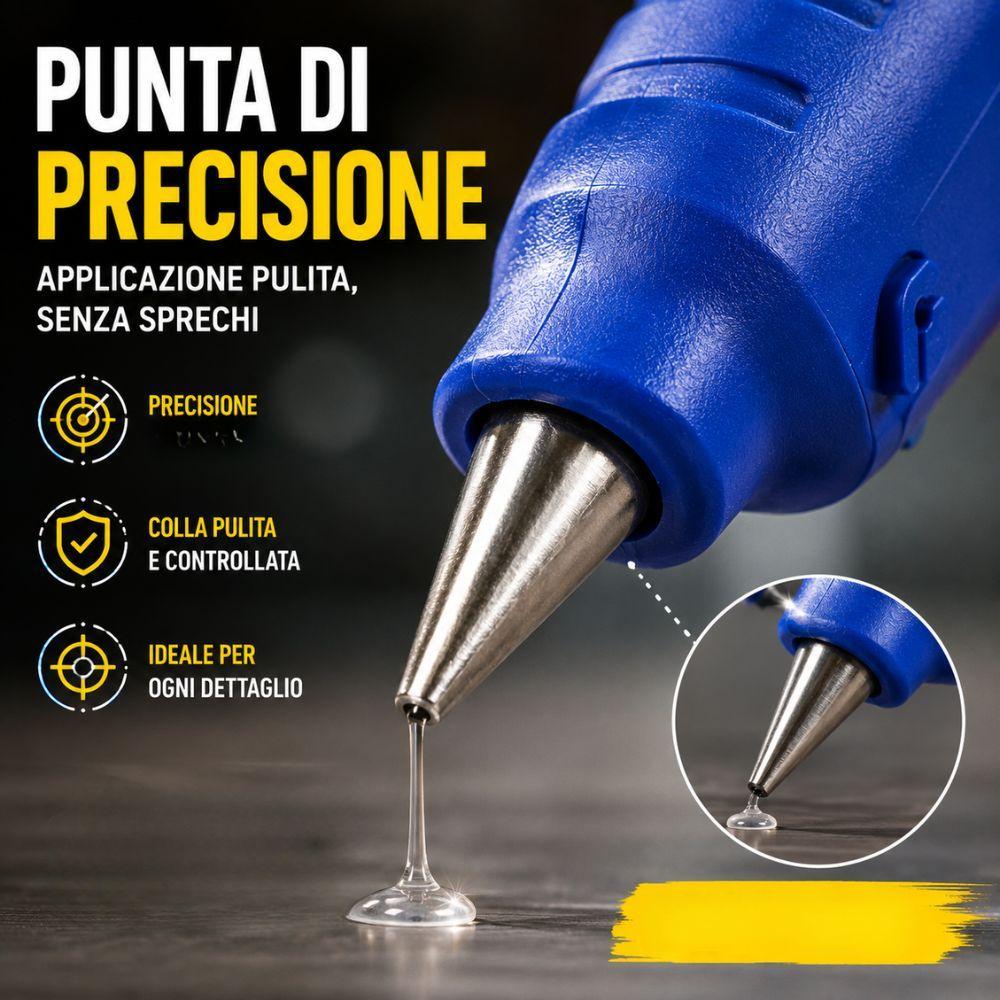  pistola per colla a caldo 60w riparazioni e hobby - foto 5