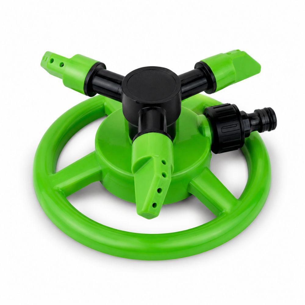 aspersore irrigatore rotante a 3 bracci con base circolare per giardino e prato - foto 1 aspersore irrigatore rotante a 3 bracci con base circolare per giardino e prato - foto 1