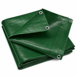 Telo occhiellato multiuso impermeabile verde  copertura esterna giardino campeggio