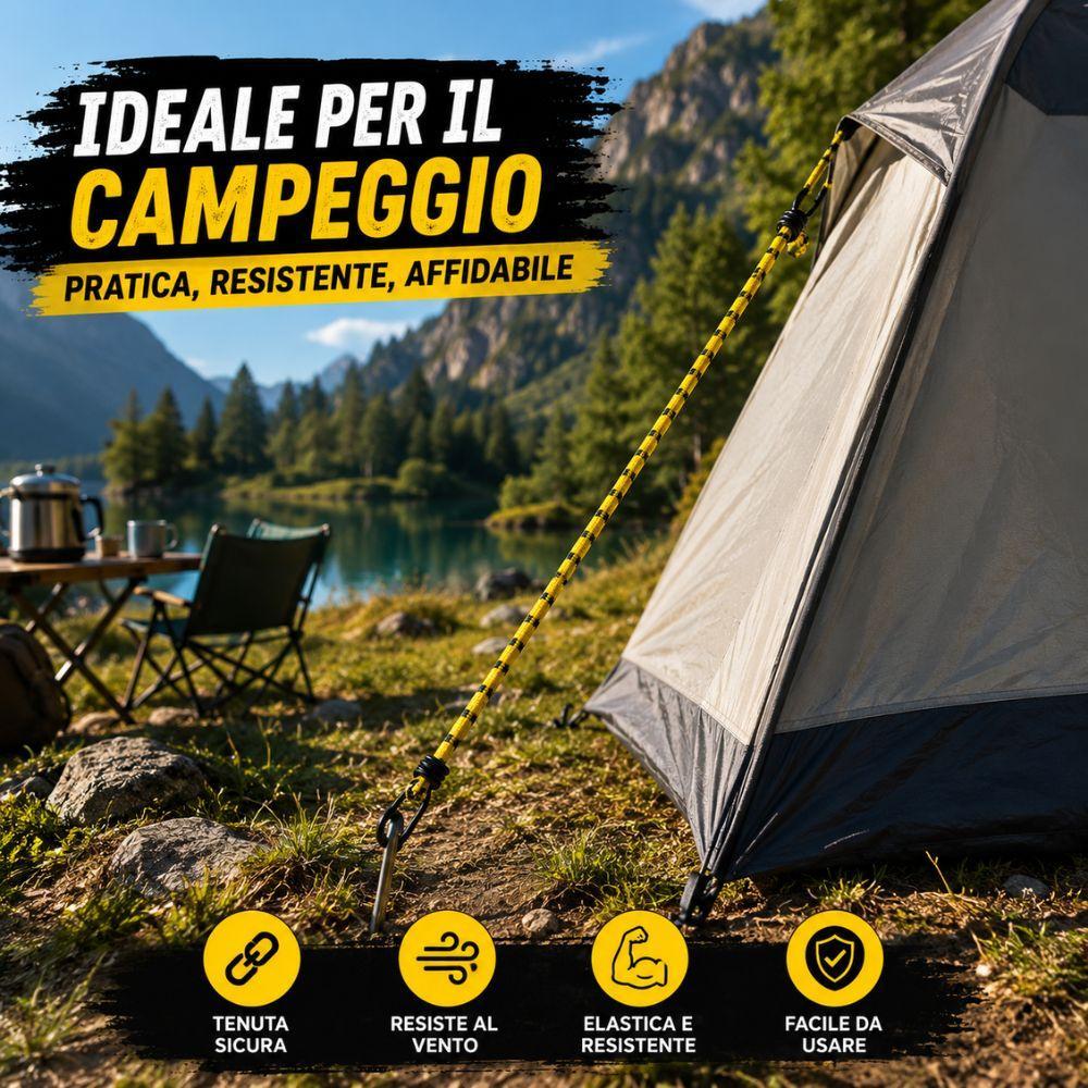 corda elastica con ganci 180 cm ø 8 mm tenditore elastico per auto campeggio trasporto carichi - foto 3 corda elastica con ganci 180 cm ø 8 mm tenditore elastico per auto campeggio trasporto carichi - foto 3