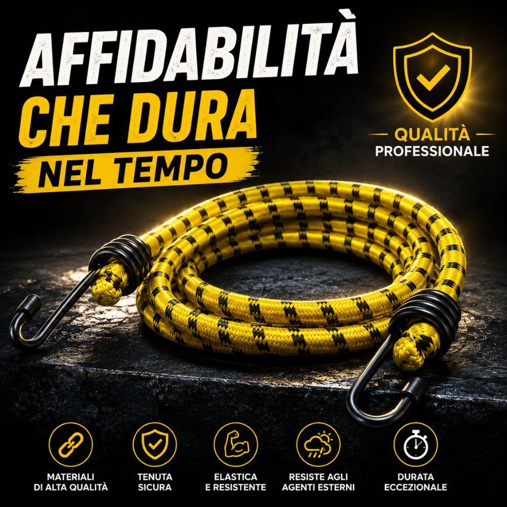 corda elastica con ganci 180 cm ø 8 mm tenditore elastico per auto campeggio trasporto carichi - foto 5 corda elastica con ganci 180 cm ø 8 mm tenditore elastico per auto campeggio trasporto carichi - foto 5