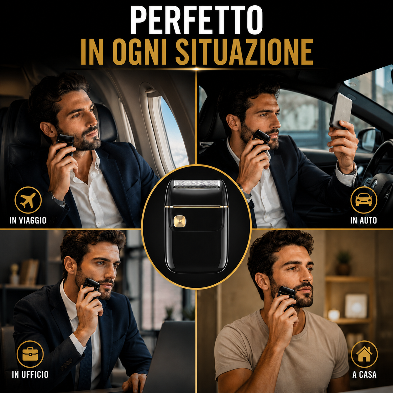 rasoio elettrico ricaricabile usb portatile - foto 4 rasoio elettrico ricaricabile usb portatile - foto 4