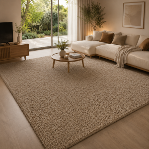 Tappeto shaggy morbido moderno, comfort in ogni ambiente