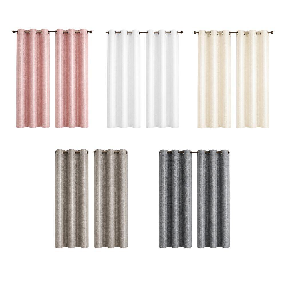 coppia tende 140x290 cm con 8 anelli, eleganti e pronte da appendere - foto 1 coppia tende 140x290 cm con 8 anelli, eleganti e pronte da appendere - foto 1